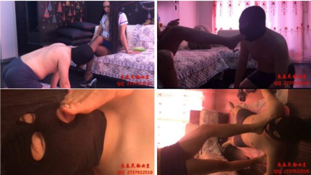长春灵韵女皇 | 滴蜡深喉等重口味调教-视频截图