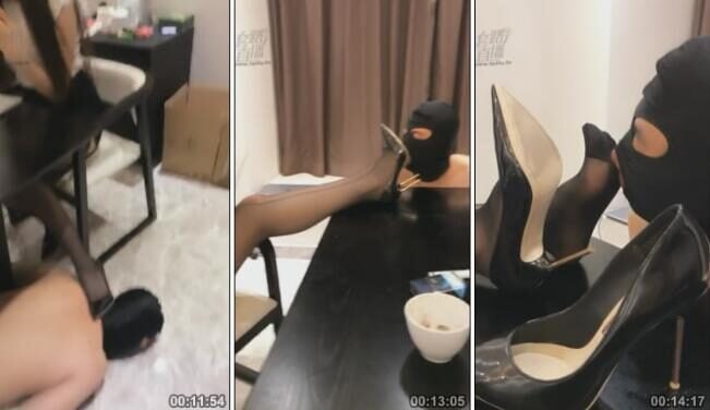 绝美vivi | 女上司的擦鞋器脚垫