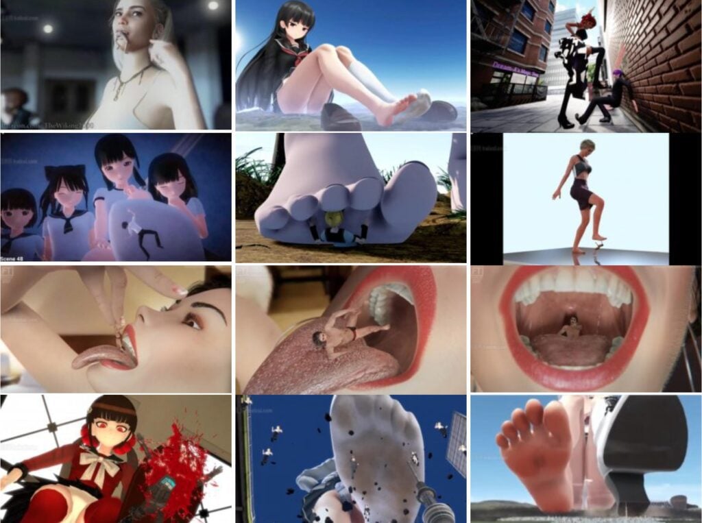 二次元 | 203部女巨人GTS动画超级合集-视频截图