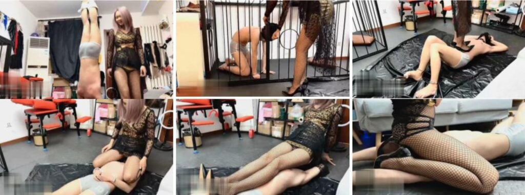 绝美赫莲娜 | 高跟踩踏坐脸窒息悬空踩脸-视频截图
