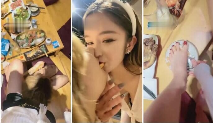 一诺大小姐 | 超美女M伺候吃日本料理