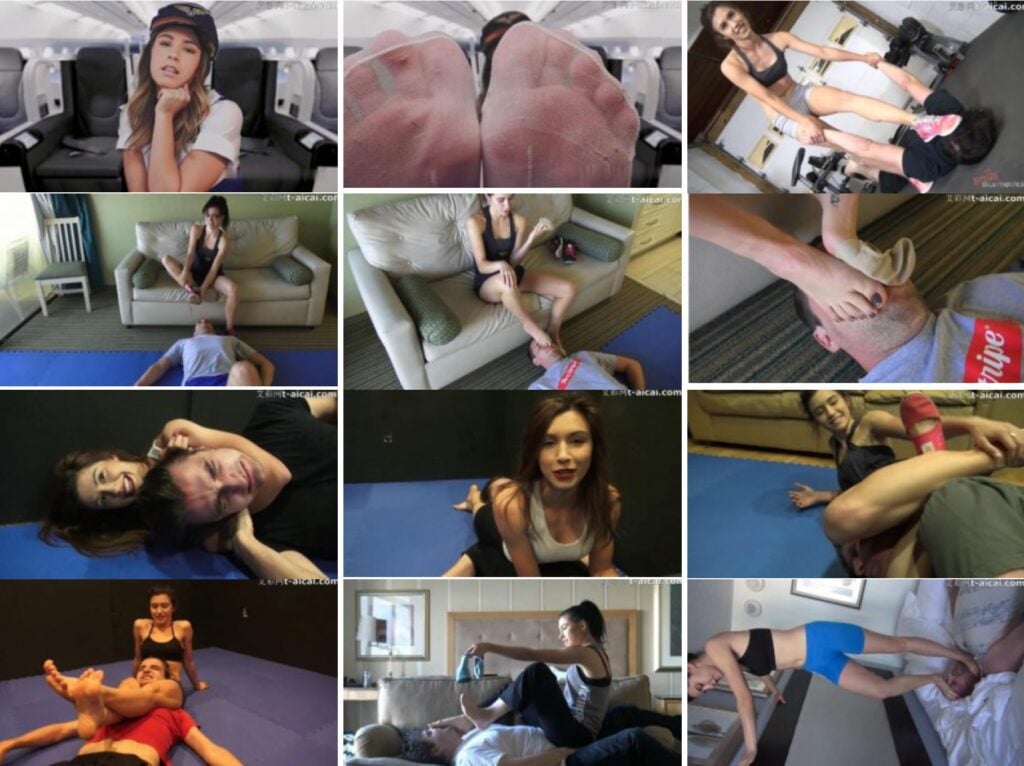 NikkiNext | 残暴天使暴揍绞杀原味臭脚窒息虐奴15部合集-视频截图