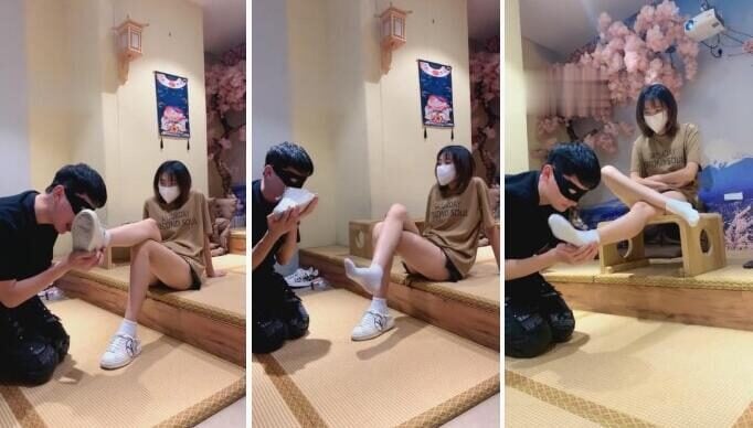Cheng Cheng | Private Cinema White Socks Worship