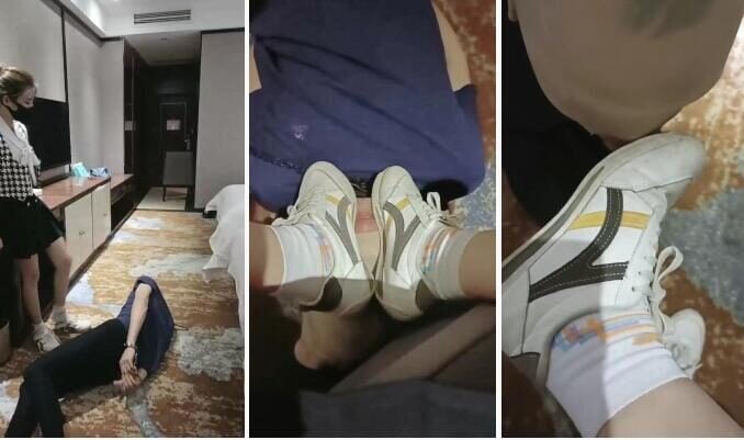 多多 | 强制抖M当狗闻棉袜原味