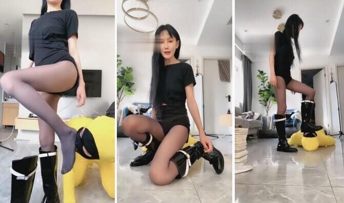千条姐 | 御姐长靴黑丝欺负小奶狗