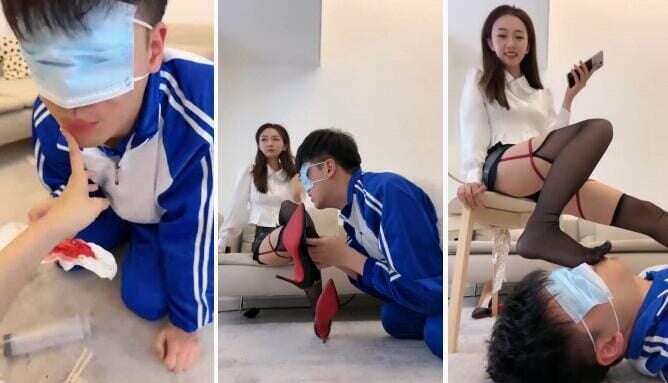 套路直播女S一茶s调教视频下载 | 黑丝御姐家教丝足调教高中生