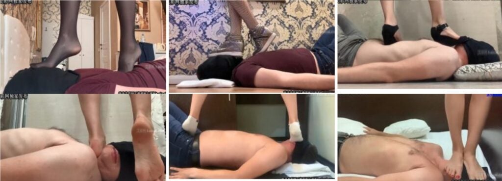 Tati | 75部跳舞机女王踩踏人体跳舞毯俄罗斯Tati女王搬站合集
