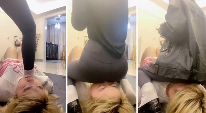 Linjia | Sitting on the face and stepping on the neck to force suffocation of the female animal
