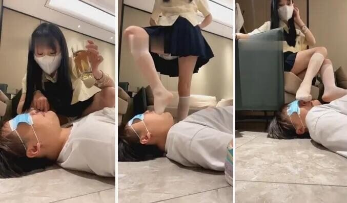 阿月 | 无底线羞辱现实奶狗
