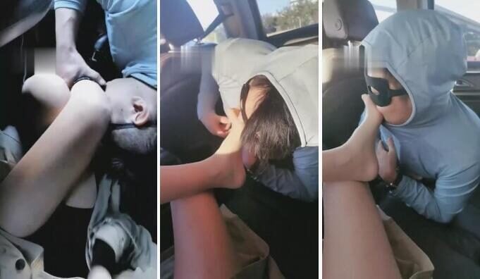 Yu Wanying | White-collar workers are served by dogs in their cars