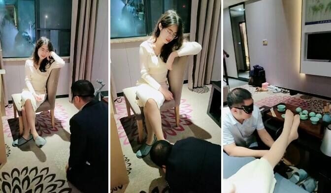 嘉妮 | 老板下班跑过来做狗