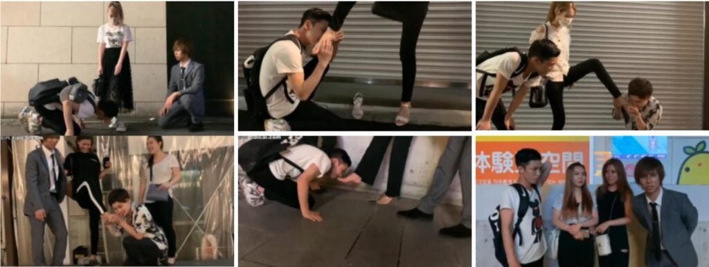 综艺 | 日本街头随机搭讪闻素人美女的脚味-视频截图