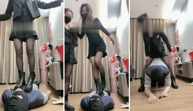 漫漫 | 双S脏靴踩踏舔鞋