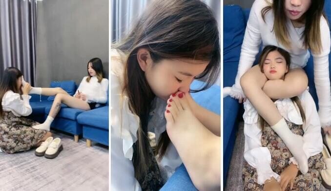 ccyouer | The White Socks Queen goes home to teach her slave a lesson