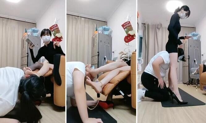 套路直播暴力美学s调教视频回放下载 | 小三被我虐成狗骑马