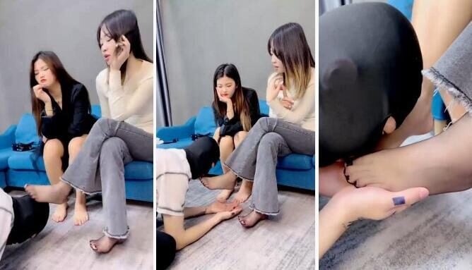 Dog Brother | Sisters teach a house slave a lesson