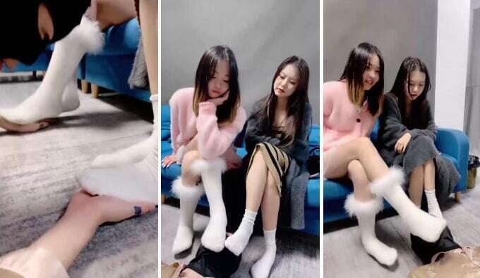 狗哥 | 双学生主白袜辱狗