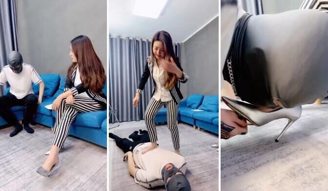 Download videos of live-streaming dog-themed foot fetish training | Developing first-time training with amateur mature women