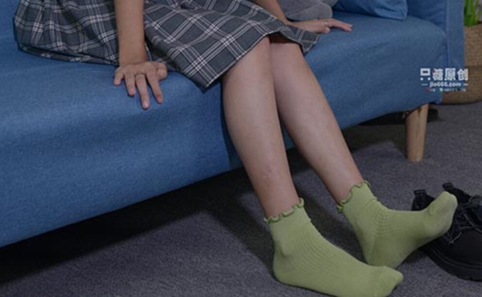 Zhitang Vision | Dots of green cotton socks - there are still stars and moons to look forward to