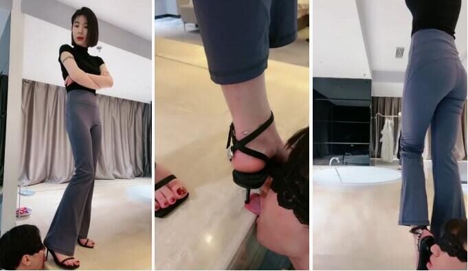 Jianyi | The royal sister stepped on the dog's tongue in her high-heeled flip-flops