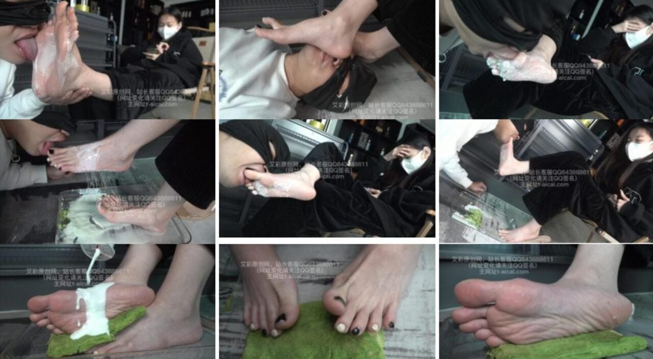 樱女王 | 樱女王白嫩美脚喂食-视频截图