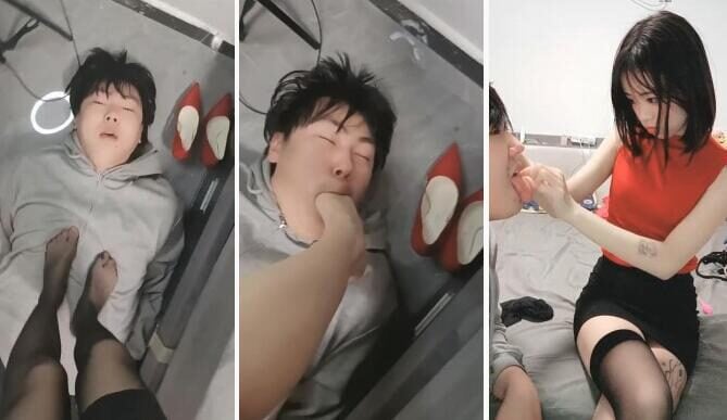 奶味小仙女 | 你的老师是S高跟鞋插嘴黑丝脚捂脸