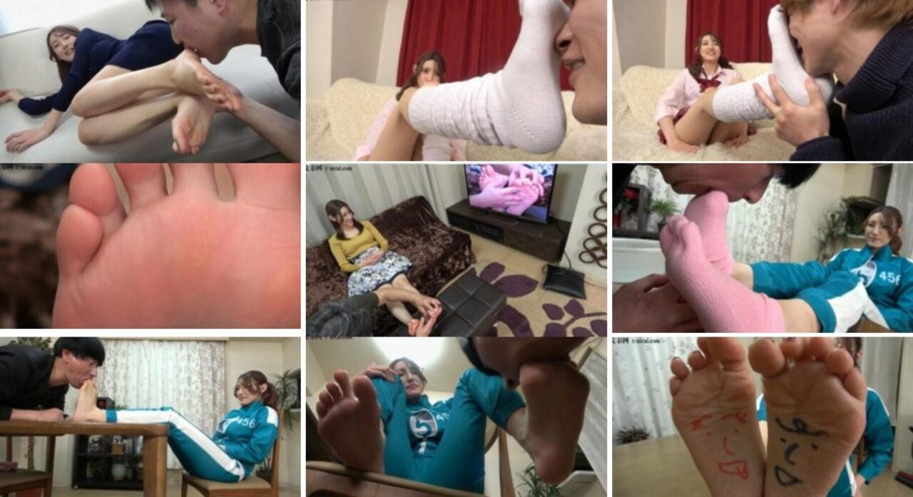 日本恋足舔脚视频下载 | 闻舔超美女神原味大脚
