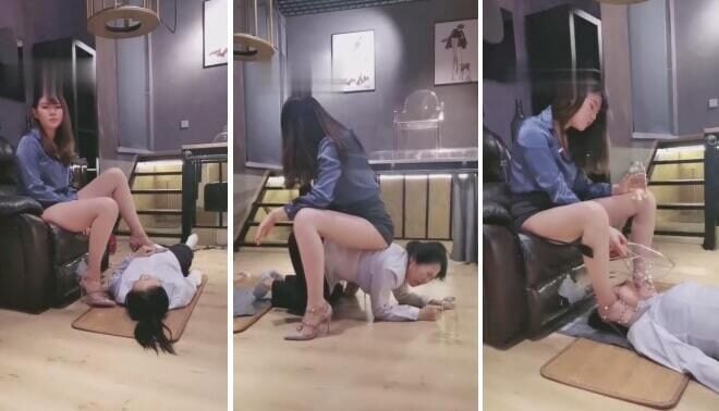 Yu Wanying | 娜姉に聖水を浴びせる屈辱