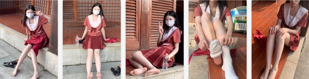 新しい写真の白い綿の靴下の写真セットのビデオのダウンロードを参照してください|燃えるようなJKはあなたの心に深く埋め込まれています（ビデオ付き）