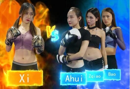 MF | Chinese female 1v3 melee fighting