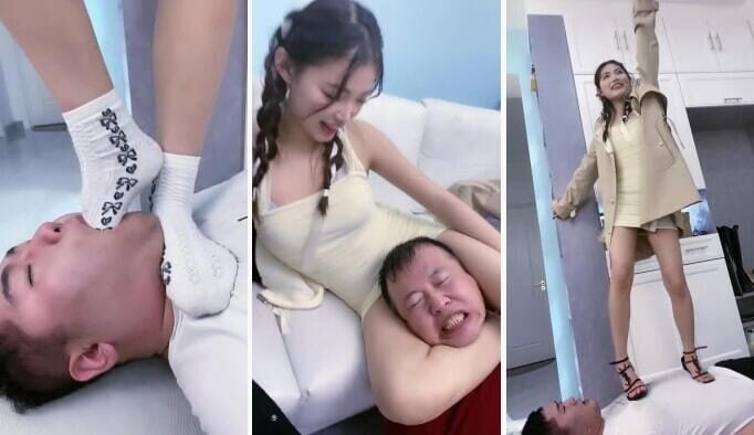 麋鹿银儿 | 愤怒极致虐待三狗