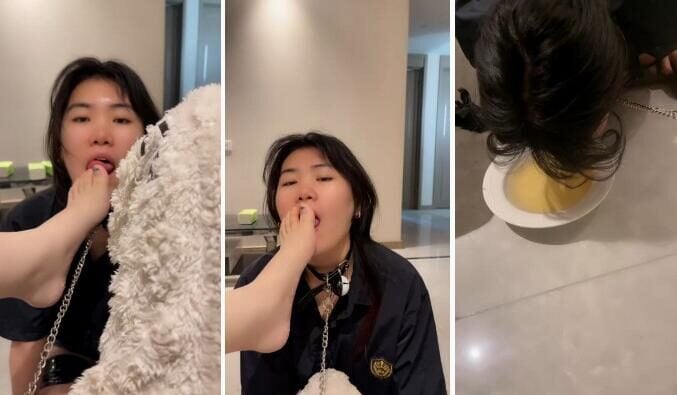 橘子没熟 | 超羞辱母畜深喉强制喝圣水