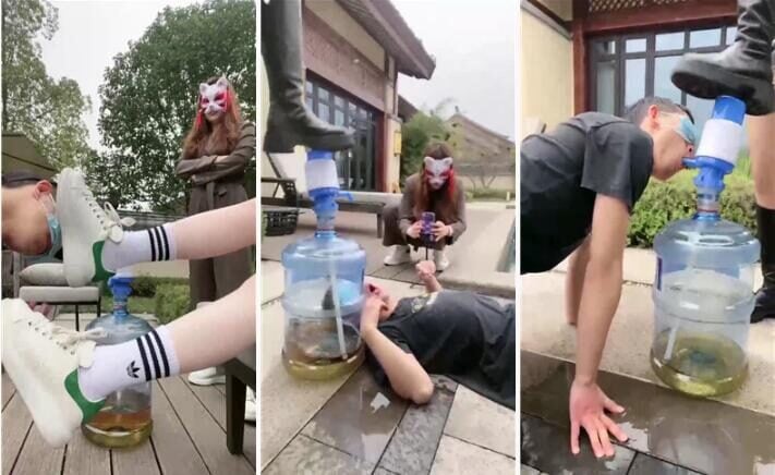Routine live broadcast replay video download Winnie s | Super exciting 3 queens trampled on the barrel mixed with holy water