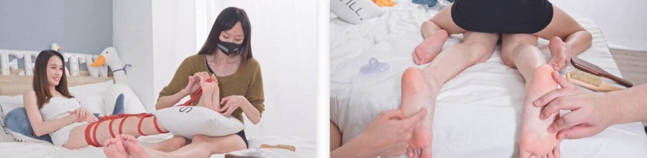 Limerence脚模视频下载 | Sammy 首次TK 竟遭拘束又被多人挠痒