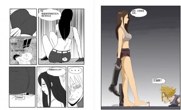 漫画 | 贵族系列蒂娜巨足残忍碾碎卑微的虫子