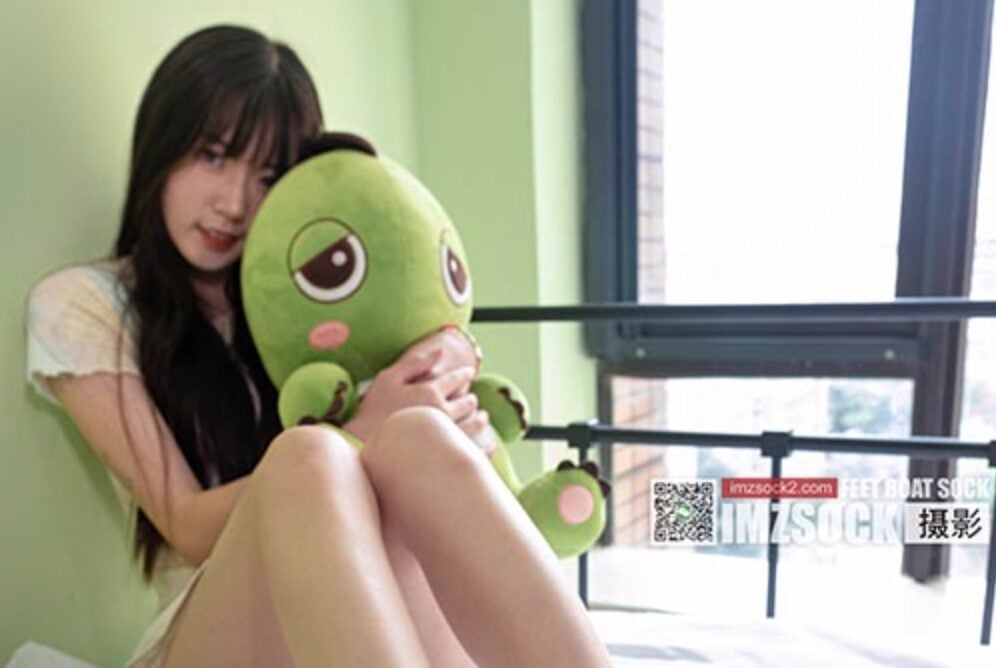 IMZSOCK爱美足 | 音音白色船袜运动鞋(带视频)