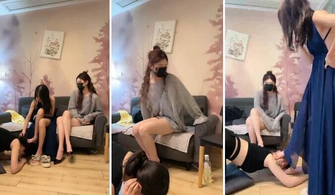 战一柔 | 双S母畜强制舔脚骑马钻胯