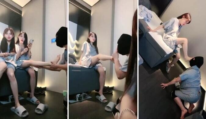 伊晨 | 双S足疗店让狗舔脏鞋裸足
