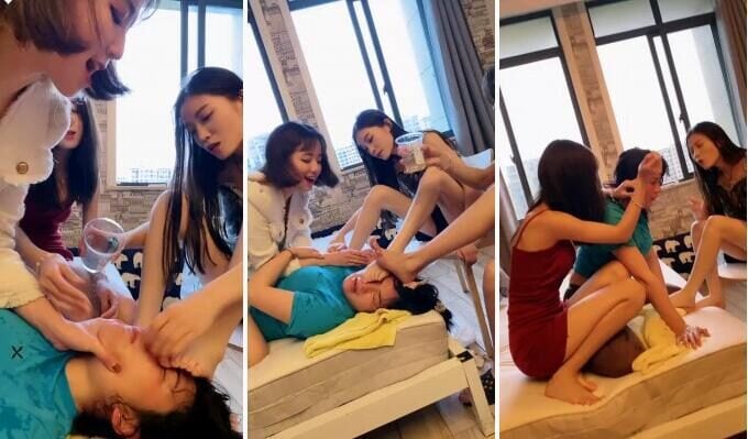套路直播麋鹿银儿s恋足调教直播视频回放下载 | 3S全程高能强迫虐母畜舔脚吃脚