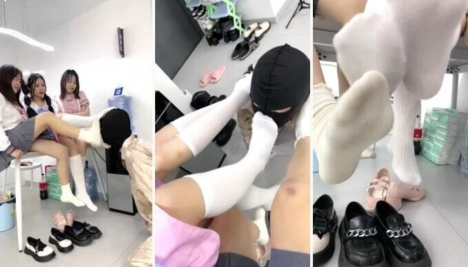 套路直播狗哥恋足调教视频回放下载 | 3S洛丽塔白袜气味羞辱