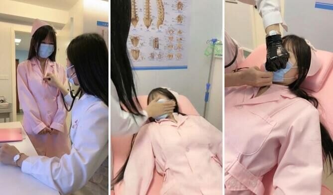 时安 | 女王开发漂亮小护士被调教捆绑