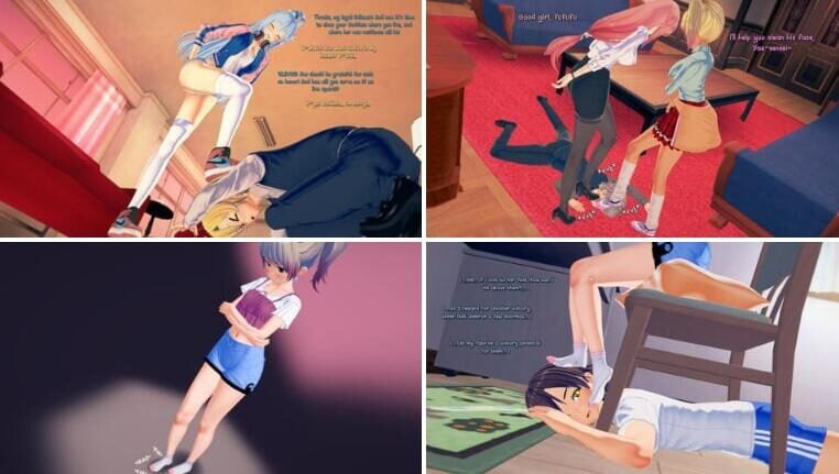 Download 2D foot fetish comics | Female S tramples on male M's feet
