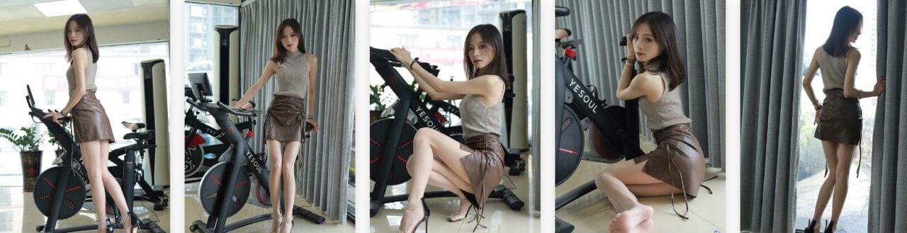IESS异思趣向 | 丝享家小六之丝袜脚踩动感单车-视频截图