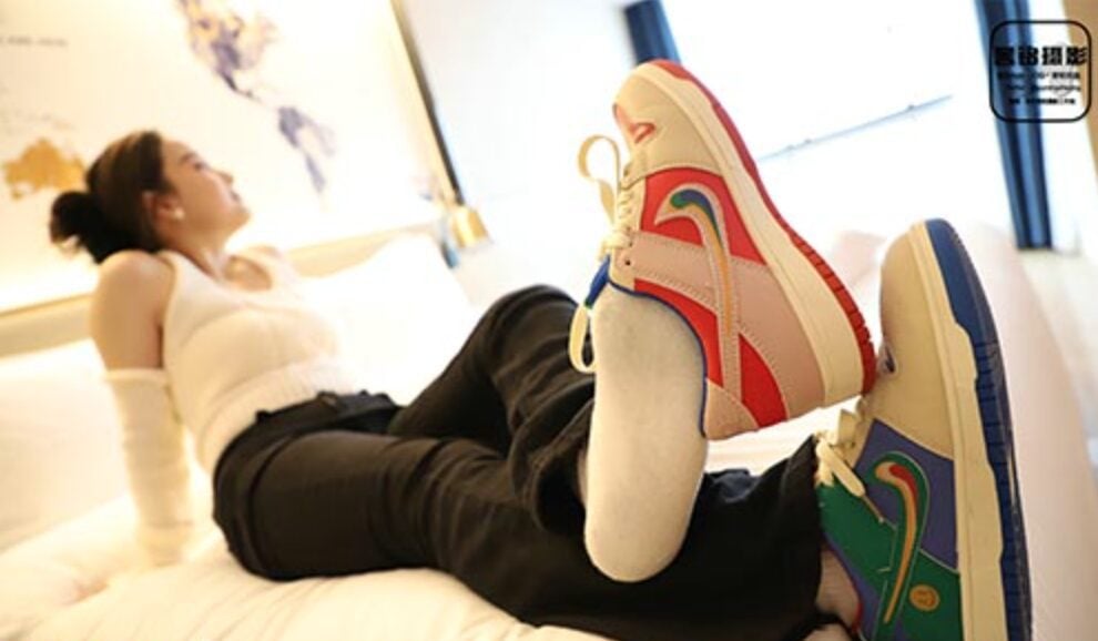 Yuming Photography | 2023 WeChat Group 4th set of white socks AJ shoes (with video)
