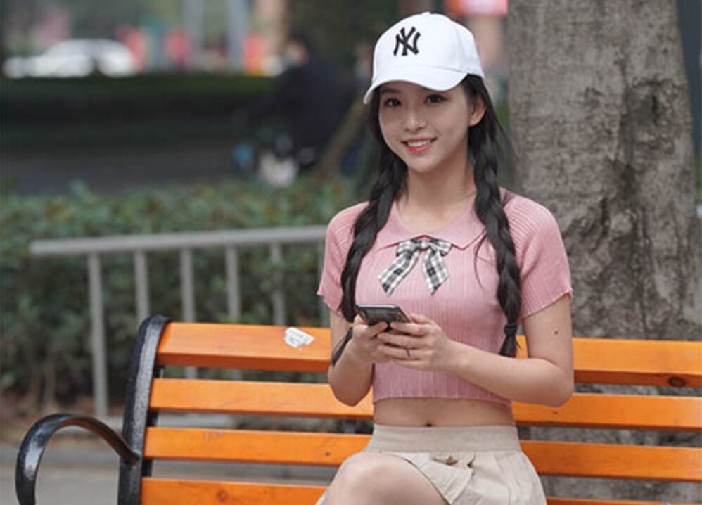魔镜街拍 | 凯恩街拍作品之甜甜的双马尾女孩