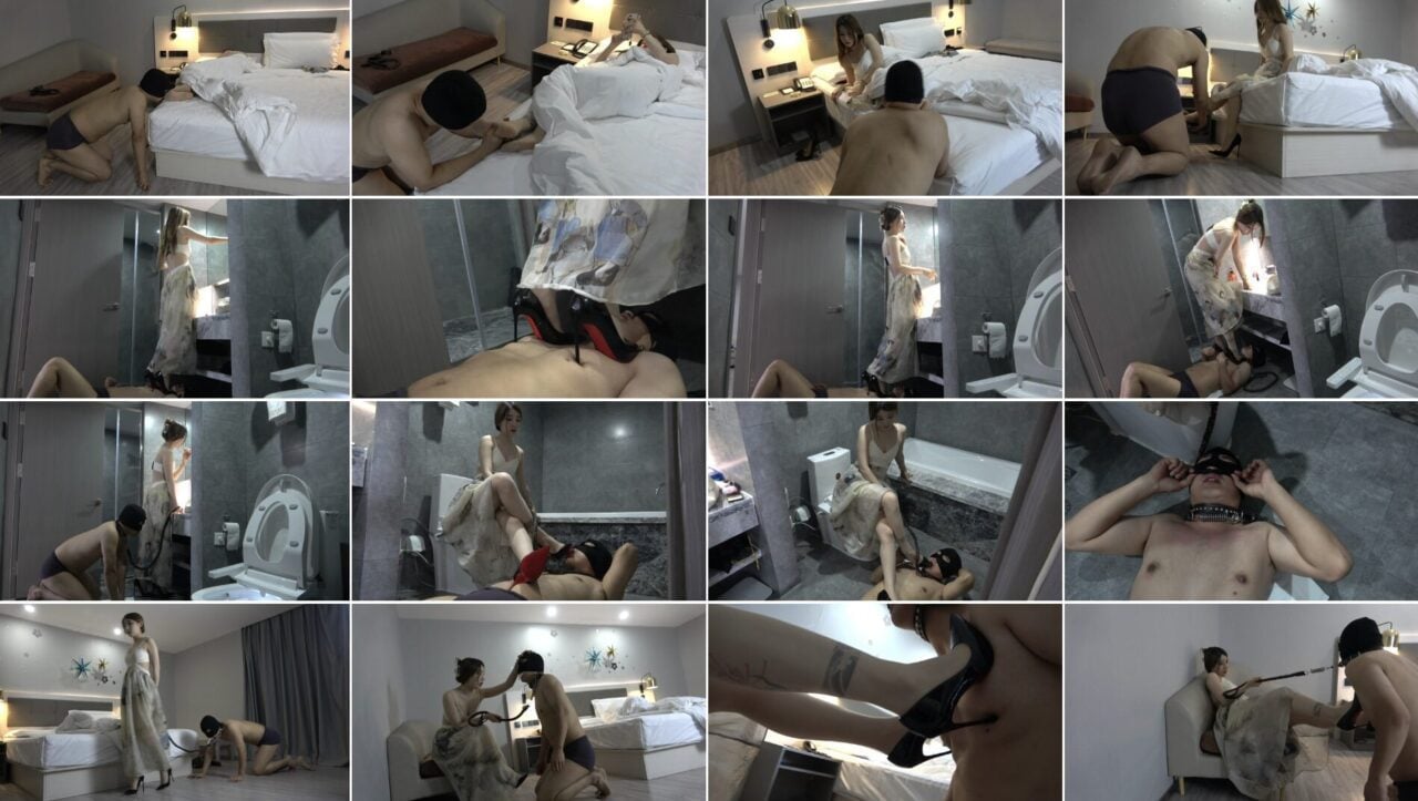 领主老大 | 家奴伺候女王红底高跟鞋起居-视频截图