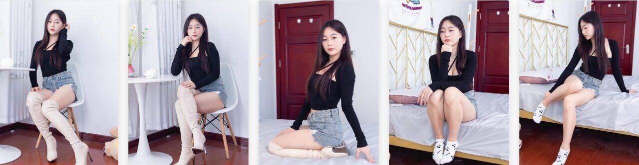 物恋传媒 | 美兔的皮靴白袜之月光爱人(带视频)-视频截图