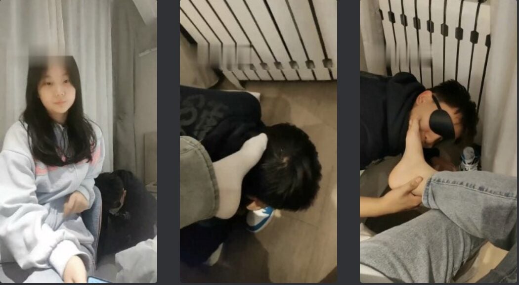Xiao Qi | Amateur student main sports shoes cotton socks high heels barefoot licking full version