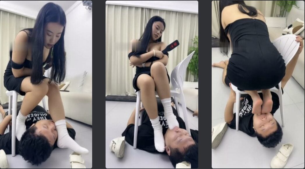 伊诺 | 白鞋白袜气味羞辱/踩踏/臀部诱惑