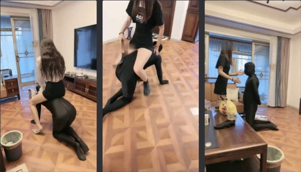 沅芷大人 | 开发博主小姐姐当S踩踏/骑马sp/鞋底耳光
